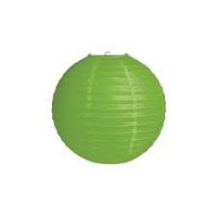 Parti Yıldızı - Limon Yeşili Büyük Boy Fener 30 cm 1 Adet