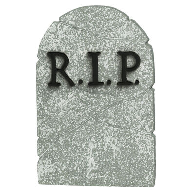 Halloween Dekor Süs RIP Yazılı Mezartaşı 55,8 cm