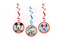 Parti Yıldızı - Mickey Clubhouse 3 lü Asma Süs