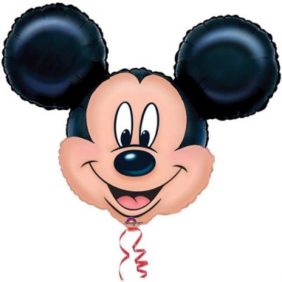 SShape Mickey Mouse Kafa Paketli Folyo Balon