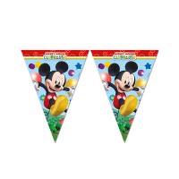 Parti Yıldızı - Mickey Playful Bayrak Afiş