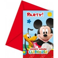 Parti Yıldızı - Mickey Playful Davetiye