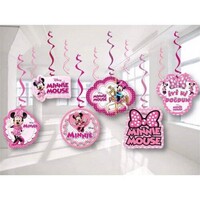Parti Yıldızı - Minnie Mouse Sarkıt Süs 6 Adet