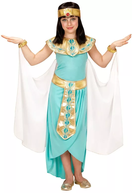 Mısır Kraliçesi Kız Kostümü - 5-7 Yaş