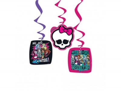 Monster High 3 lü Asma Süs