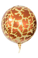 Parti Yıldızı - Orbz Safari Zürafa Folyo Balon 38x38cm