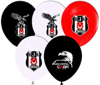 Paketli Baskılı Balon - Beşiktaş Baskılı 12