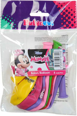 Paketli Baskılı Balon - Minnie Happy Helpers Baskılı 12