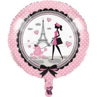 Parti Yıldızı - Paris Partisi Folyo Balon 