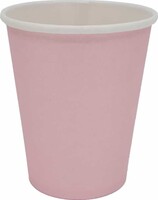 Parti Yıldızı - Pastel Pembe Bardak 8 Adet