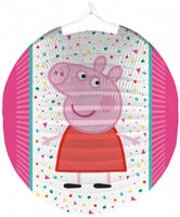 Parti Yıldızı - Peppa Pig Kağıt Fener 25cm