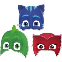 PJ Masks Maske 6 Adet - Thumbnail