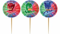 Parti Yıldızı - PJ Masks Lisanslı Kürdan 10 lu