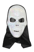 Parti Yıldızı - Plastik Başlıklı Kurukafa Maske