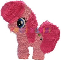 Pony Şekilli Pinyata Pembe Renk Pinkie Pie - Thumbnail