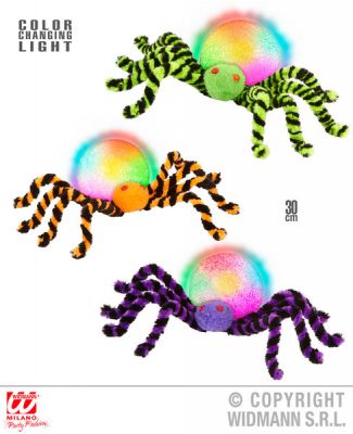 Renk Değiştiren Işıklı Örümcekler 30 CM