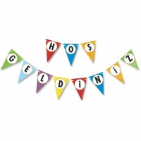 Parti Yıldızı - Renkli Hoşgeldiniz Banner