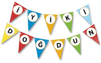 Parti Yıldızı - Renkli İyiki Doğdun Banner