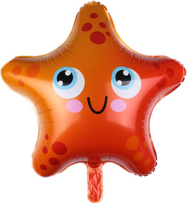 Sevimli Deniz Yıldızı Folyo Balon