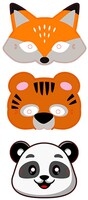 Sevimli Hayvanlar Maske - Thumbnail