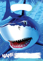 Parti Yıldızı - Sevimli Köpek Balığı 8 li Hediye Poşeti