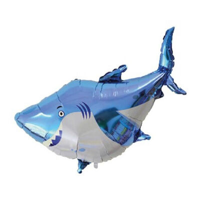 SShape Sevimli Köpek Balığı Folyo Balon