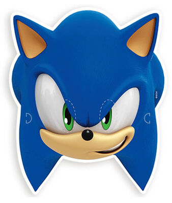 Sonic Lisanslı Maske 6 Adet