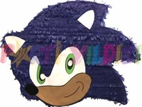 Sonic Şekilli Pinyata - Thumbnail