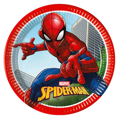 Spiderman Crime Fighter Tabak 8 Adet
