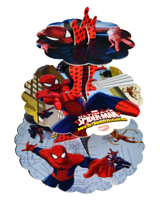 Spiderman Cup Cake Standı