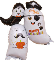 GRABO - Sshape 3 Hayalet Şekilli Folyo Balon 90 cm