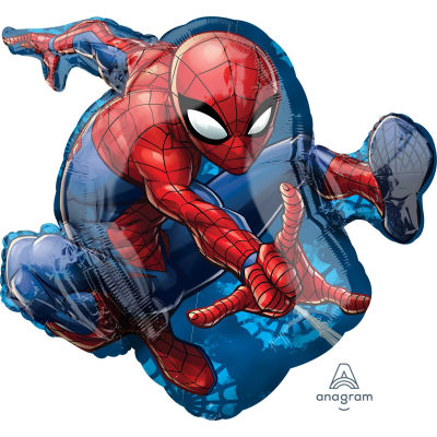 SShape Ağ Atan Spiderman Folyo Balon