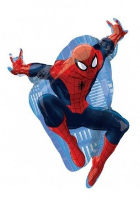 SShape Atlayan Spiderman Folyo Balon