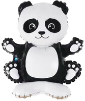 Parti Yıldızı - Sshape Ayaklı Panda Balon 50cm