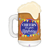 Sshape Bira Bardağı Cheers Balon 86cm - Thumbnail