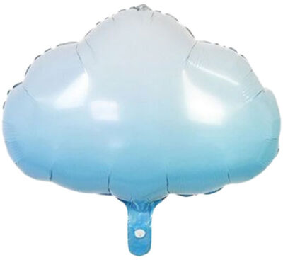 Sshape Mavi Bulut Folyo Balon 20
