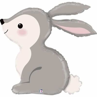 SShape Orman Tavşanı Şekilli Folyo Balon