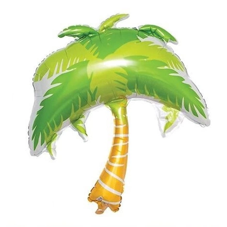 Sshape Palmiye Ağacı Şekilli Folyo Balon 36