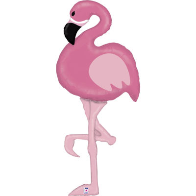 SShape Pembe Flamingo Balon 150cm