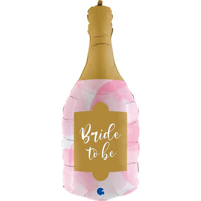 Sshape Şampanya Şişesi Balon Bride To Be 35x91cm