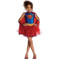 Parti Yıldızı - Super Girl Kız Kostümü 5/7 Yaş