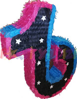 Parti Yıldızı - Tik Tok Logo Şekilli Pinyata