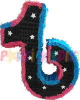 Tik Tok Logo Şekilli Pinyata - Thumbnail