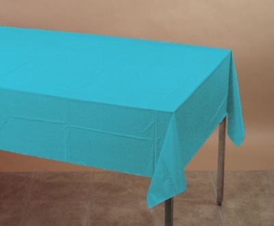 Turkuaz Mavi Masa Örtüsü ( Yerli Üretim )