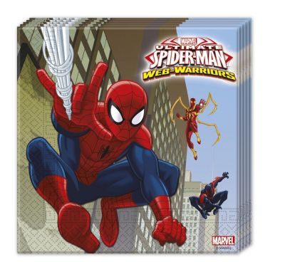 Ultimate Spiderman 20 li Peçete