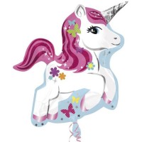 Parti Yıldızı - Unicorn Kelebekli SuperShape