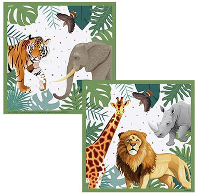 Wildlife Safari Kağıt Peçete 33x33cm 16 Adet