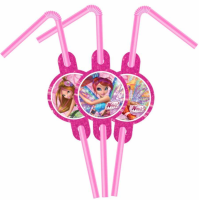 Parti Yıldızı - Winx 6 lı Pipet